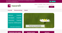 Desktop Screenshot of nazareth.be